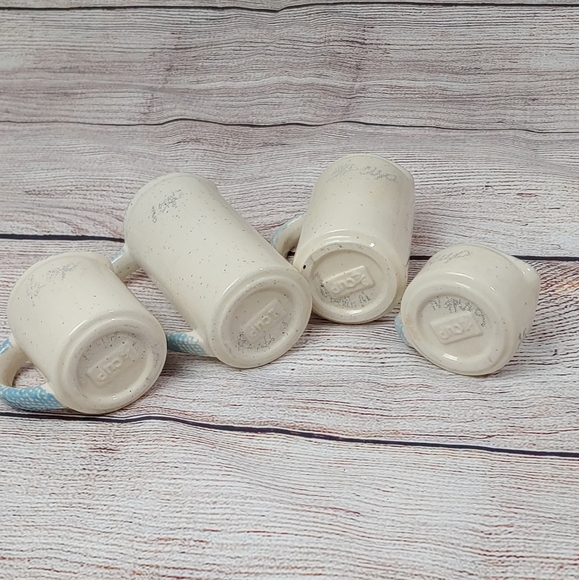 Southern Country Style Ceramic Measuring Cups - Picture 6 of 7